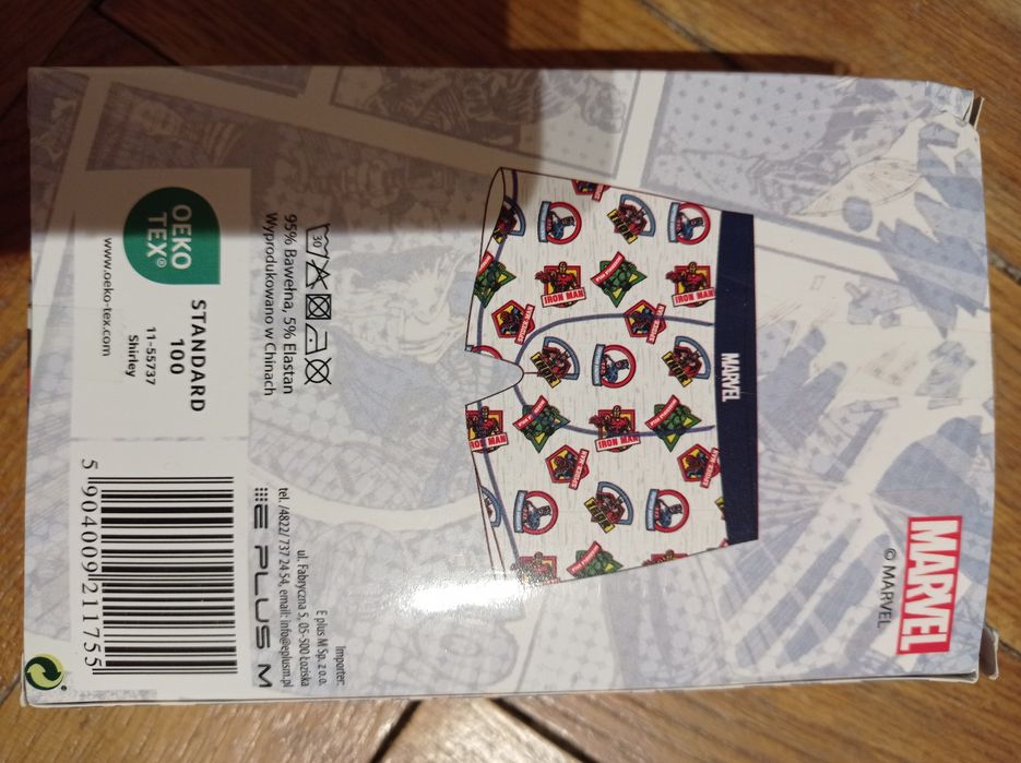 Bokserki męskie Marvel rozmiar L