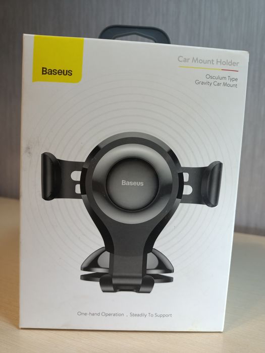 Автомобільний тримач Baseus Osculum Gravity — Стан нового!