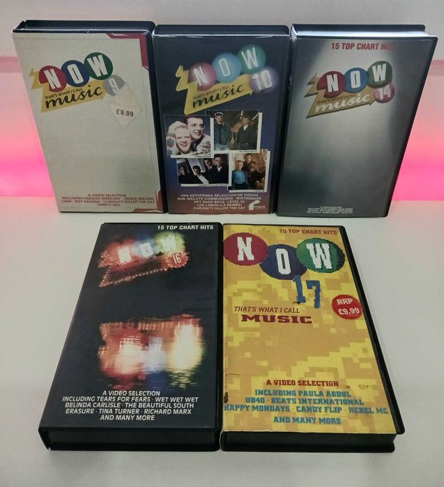 VHS video clips Now That's What I Call Music