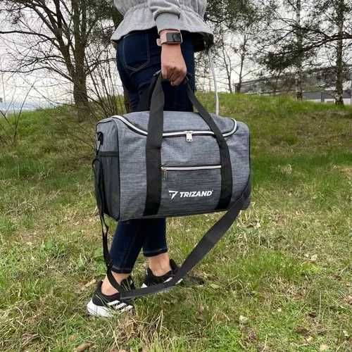 Pojemna torba podróżna 40x25x20 cm do samolotu i auta