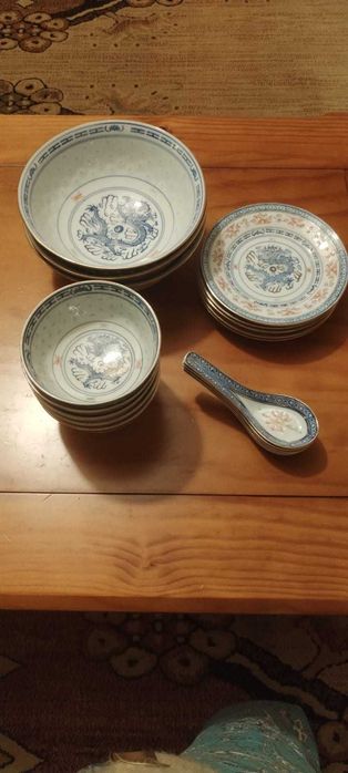 Serviço de louça chinesa