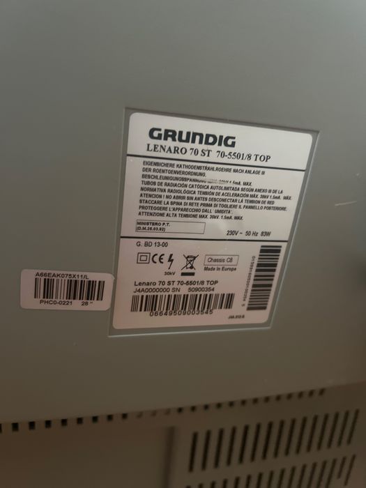 televisao grundig com comando64861395810178122