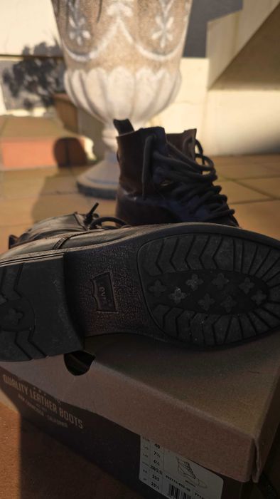 Botas Homem Levis Strauss & Co. de couro de qualidade