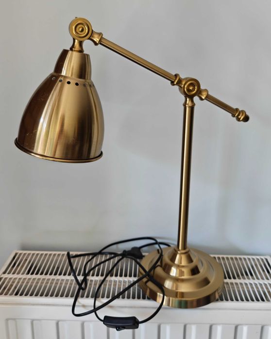 Lampa stołowa IKEA Barometer B1021 Mosiądz
