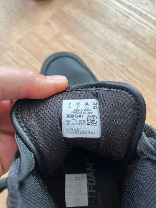 czarne buty puma