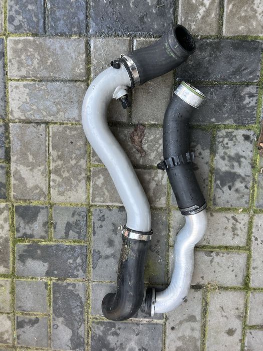 Rura rury przewody intercoolera bmw e46 320d 2.0d 150km m47n