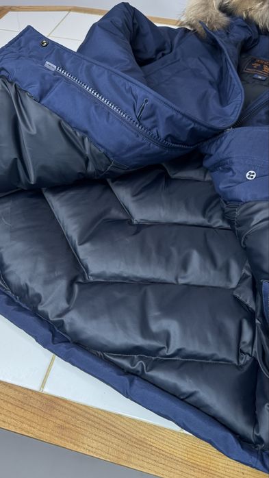 Жіноча парка Woolrich • XS–S • Пух/перо • Хутро койота