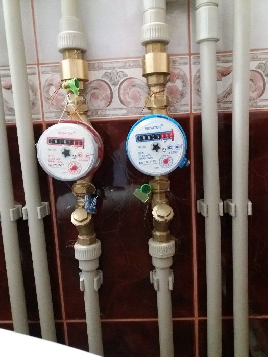 Услуги сантехника, ремонт водоснабжения, канализации. Счетчики.