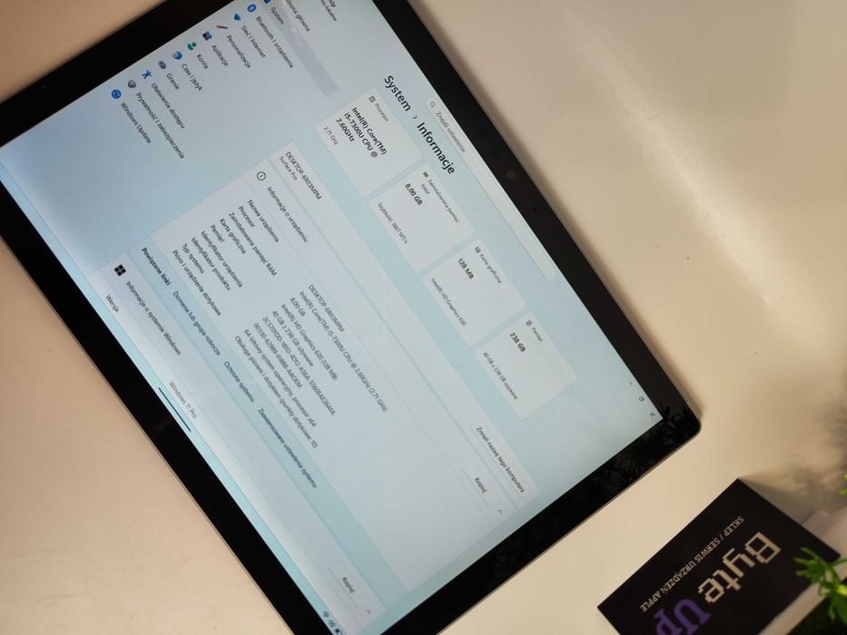 Tablet Microsoft Surface Pro 5 i5 8 GB/ 256 GB | Gwarancja