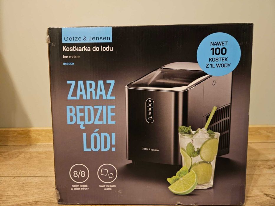 Kostarka do lodu - GÖTZE & JENSEN IM500K kolor czarny