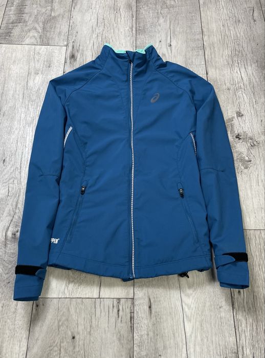 ASICS Windstopper soft shell кофта ветровка XS размер женская синяя
