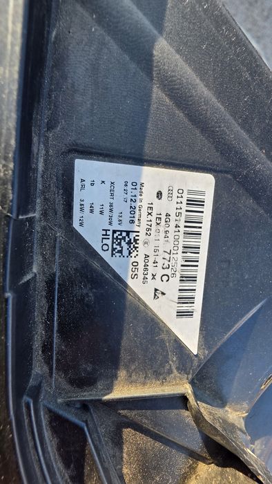 Lampa A6 C7 full led lewa