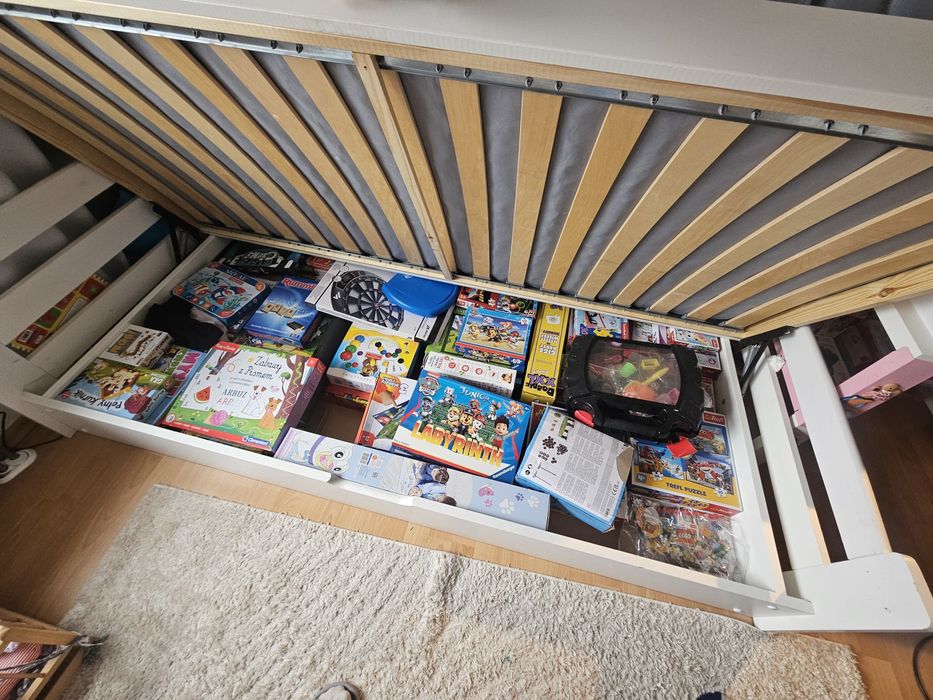 Łożko 90x 200 z pojemnikiem