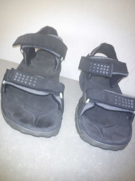 sandały nike 44/27 cm super stan czarne szare