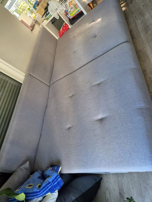 Duża sofa / kanapa rozkładana z funkcją spania + boczki