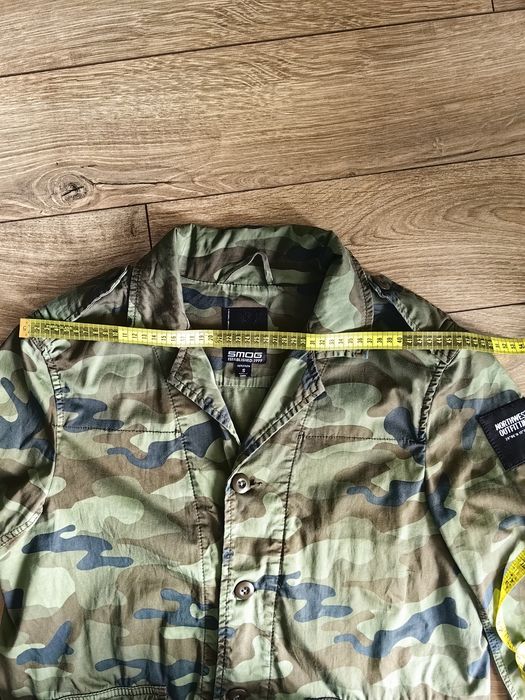 Męska lekka kurta w stylu moro, Smog, S, Stan bardzo dobry