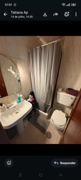 ARRENDO APARTAMENTO T3 a estudantes junto a estação metro da casa da musica no porto