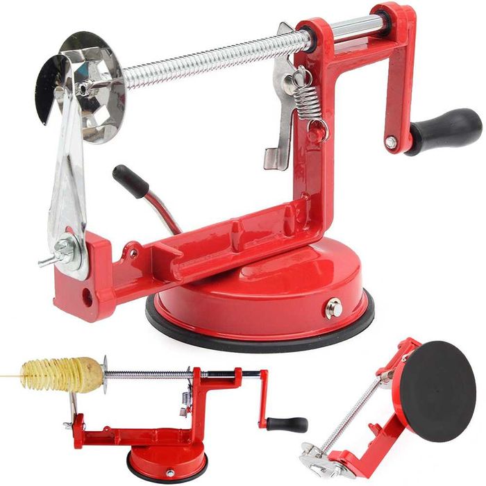 Krajalnica spiralna do chipsów i zakręconych frytek ziemniak