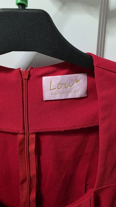Lou sukienka czerwona roz. XS