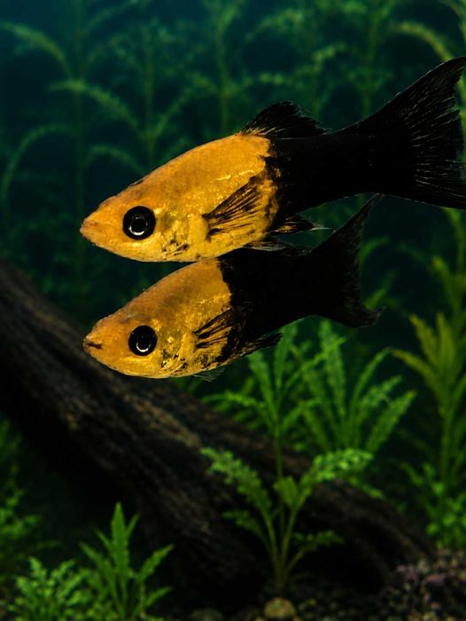 Molinezja  Złoto-Czarna  - POECILIA SPHENOPS