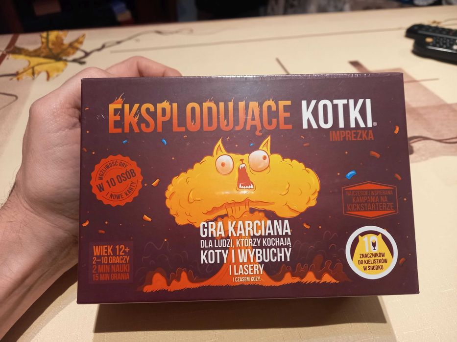 Gra karciana Eksplodujące Kotki - Imprezka - odbiór osobisty w Opolu