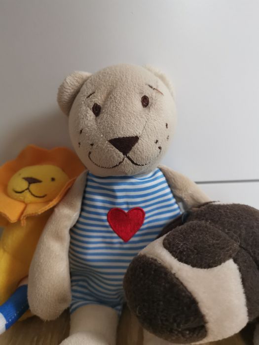 Zestaw 3 maskotek wys. max 16 cm