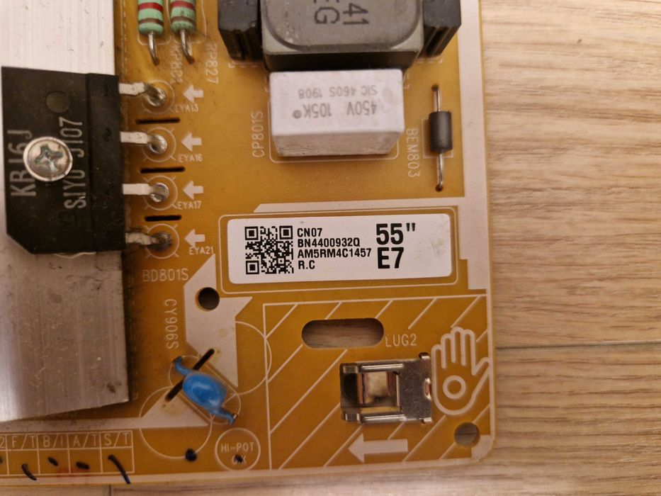 Zasilacz Samsung BN44 - 00932Q (UE50RU7172 / UE55RU7172) + Kabel