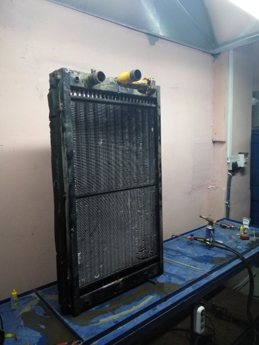 Ремонт радиаторов, аргон алюминиевых, пайка медных, съём установка