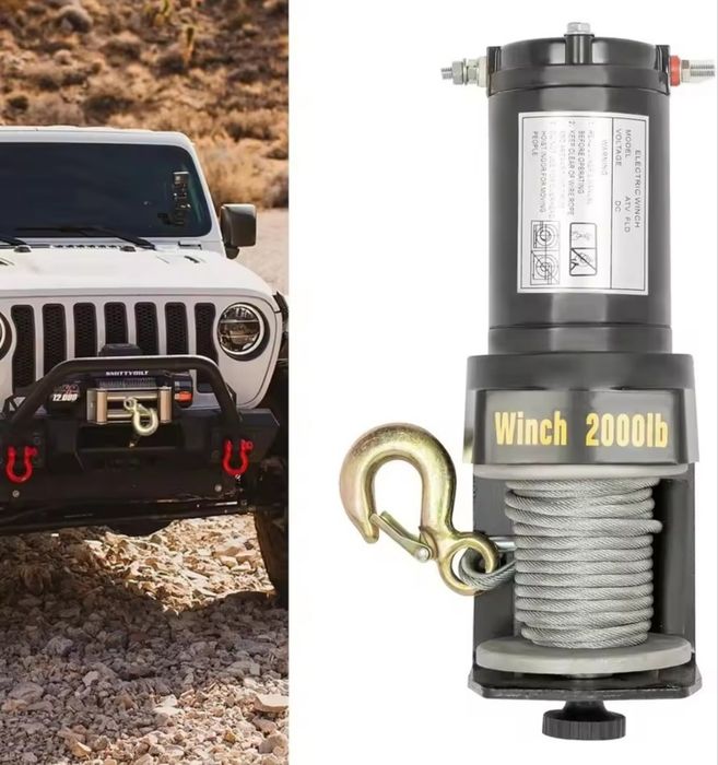 Guincho eléctrico 12V até  900 KG