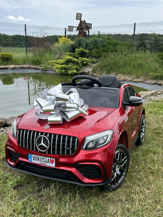 Auto na Akumulator Mercedes GLC 63S 4x4 180Watt Bordowy Lakier Tablice