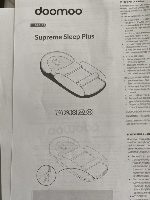 Redutor de berço Doomoo Supreme Sleep