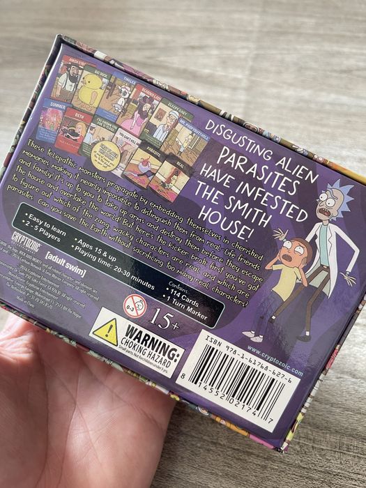 Rick and Morty Total Rickall card game