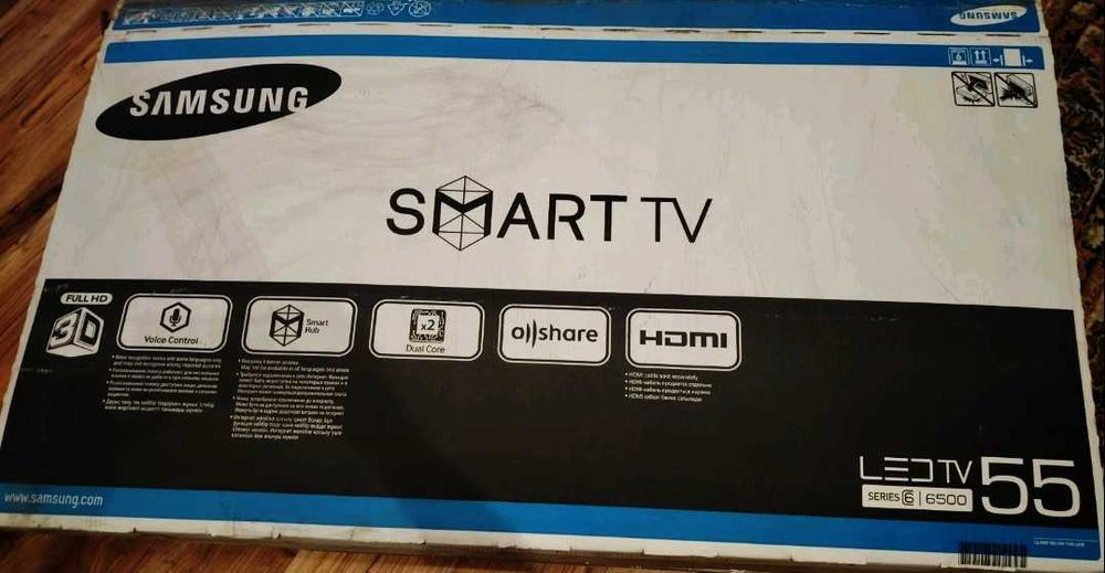 Продам LED -телевизор Samsung UE55F6500AB-Отличное состояние
