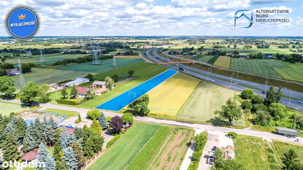 3467m² przy S17 Plan Ogólny nawet 4400 m² zabudow