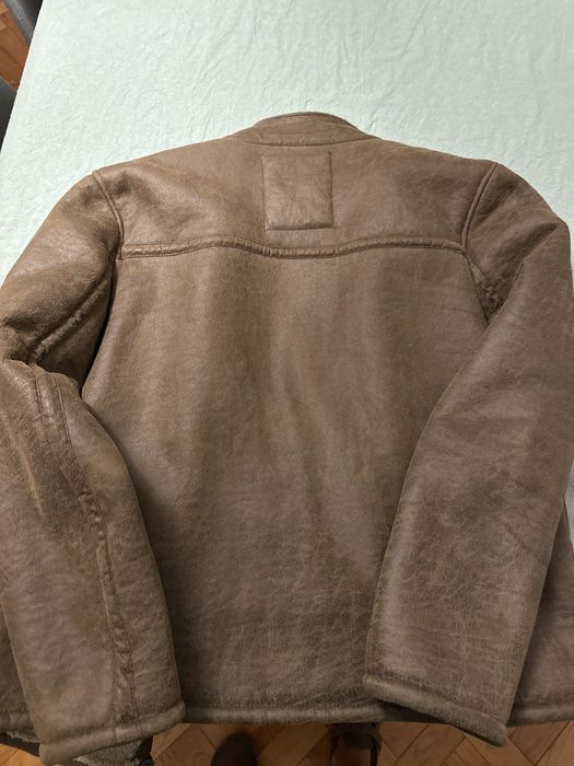 Casaco Springfield estilo aviador (L) com interior em sherpa