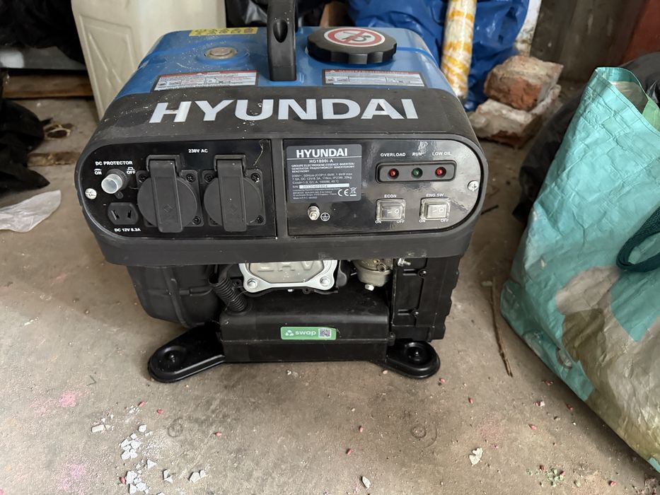 Генератор Hyundai HG1800i-A, 1.8 кВт