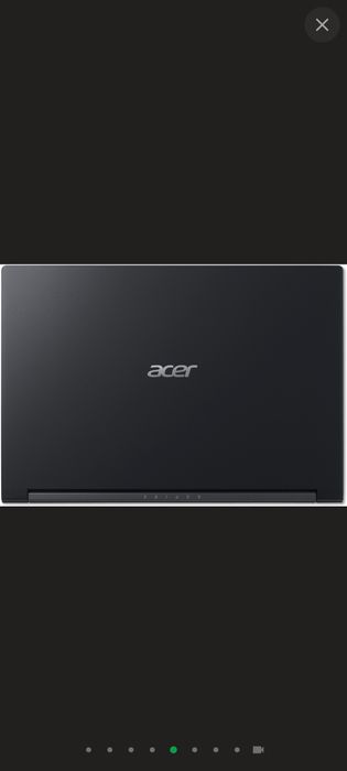 Ноутбук Acer Aspire 7 A715-43G-R92H/Ryzen 5/3050ti/ram 16gb/ssd 512gb