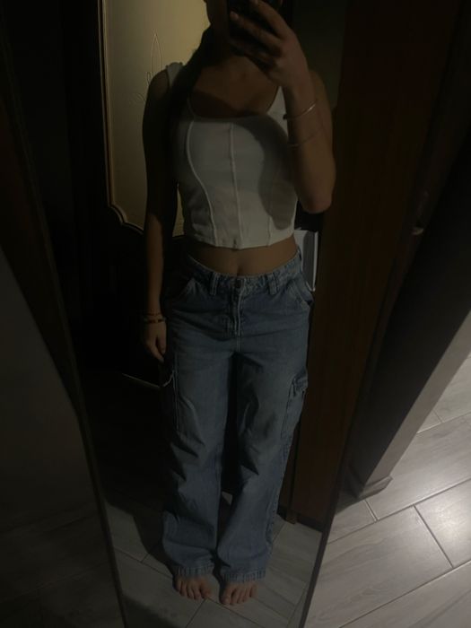 Джинси h&m карго