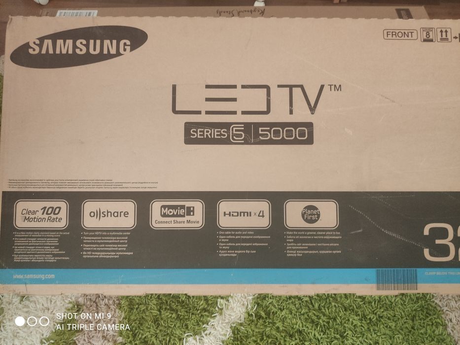 Samsung LED TV series 5 5000 32 дюйма