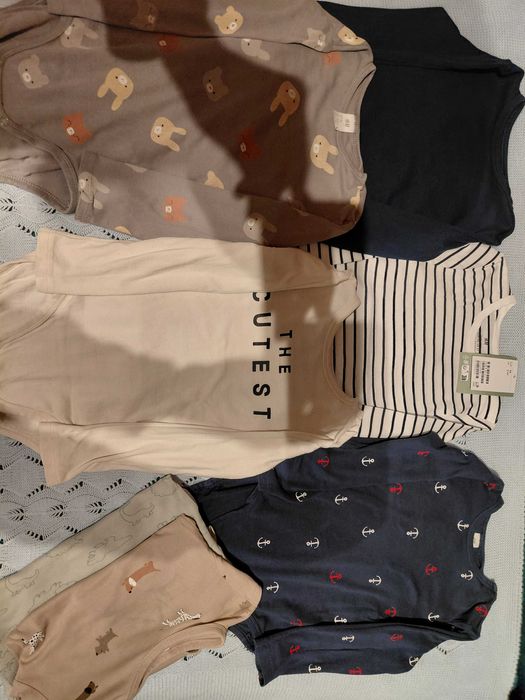 Zestaw body hm 98x 7 szt zestaw nr 2