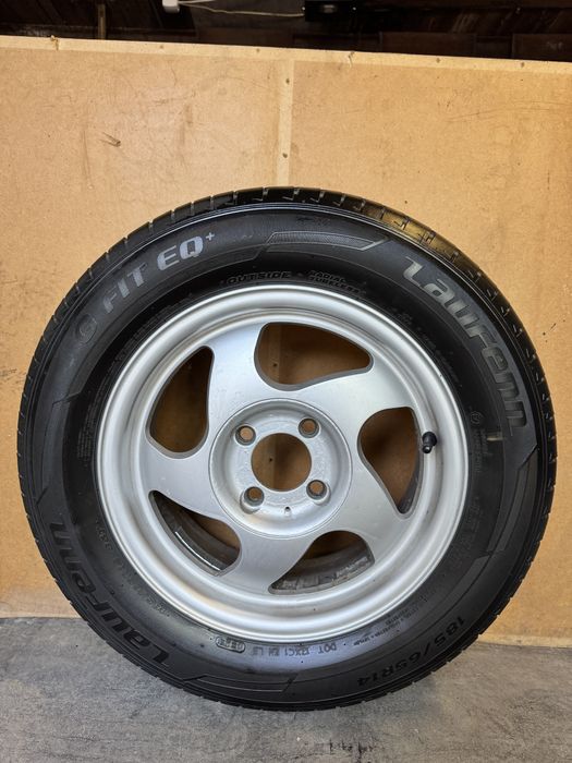 Диски  R14  4/100  кованые  с резиной