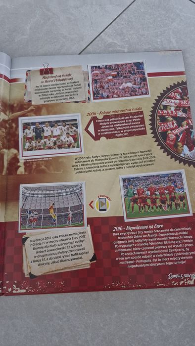 Album kolekcjonerski Dumni z Naszych