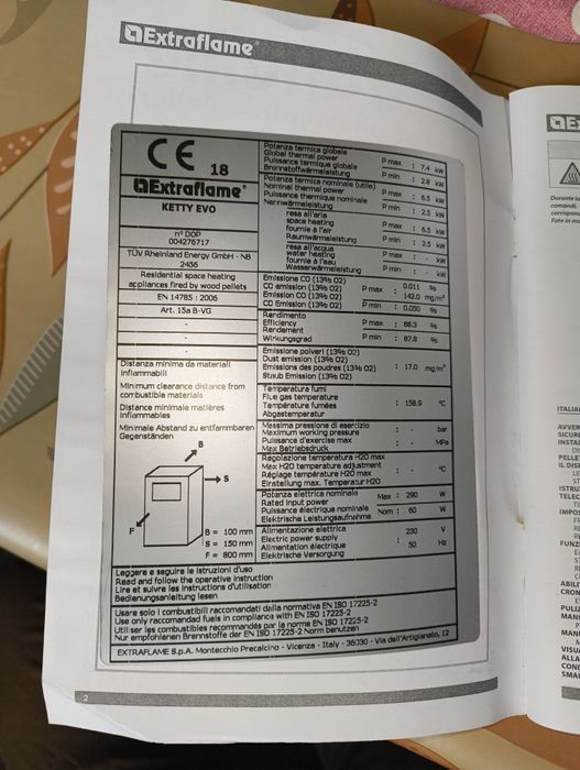 Salamandra Pellets Extraflame