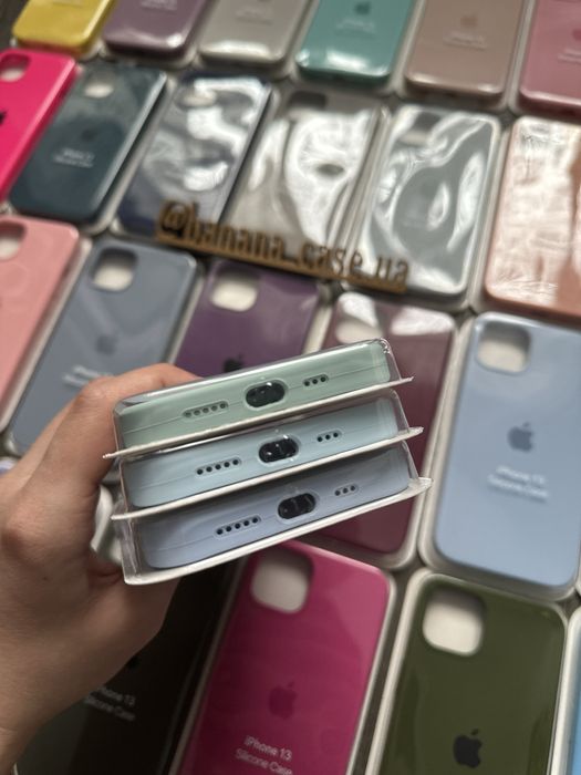 Силіконовий Silicone case чохол для iPhone 13 | Чехол на Айфон 13