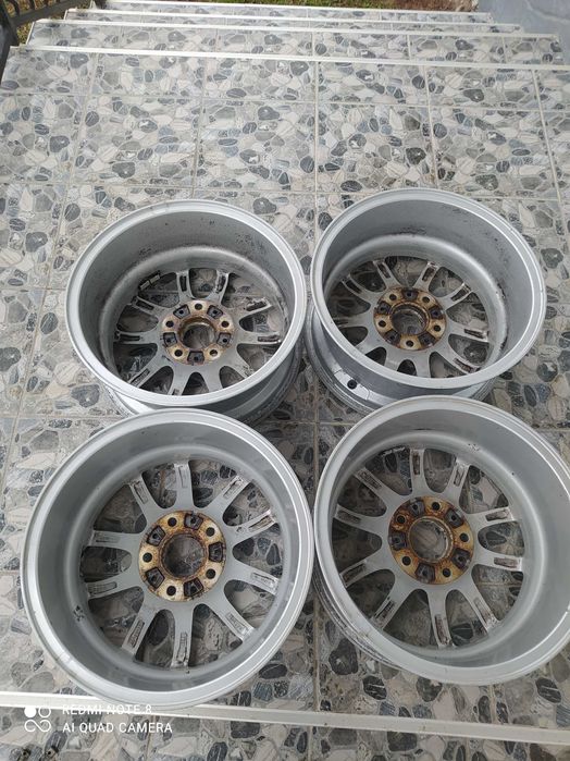 Диски титановые разболтовка 5/120 состоянии хорошие как на фото R 16