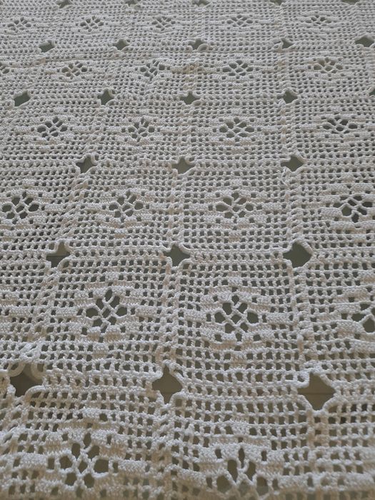 Toalha de mesa feita à mão