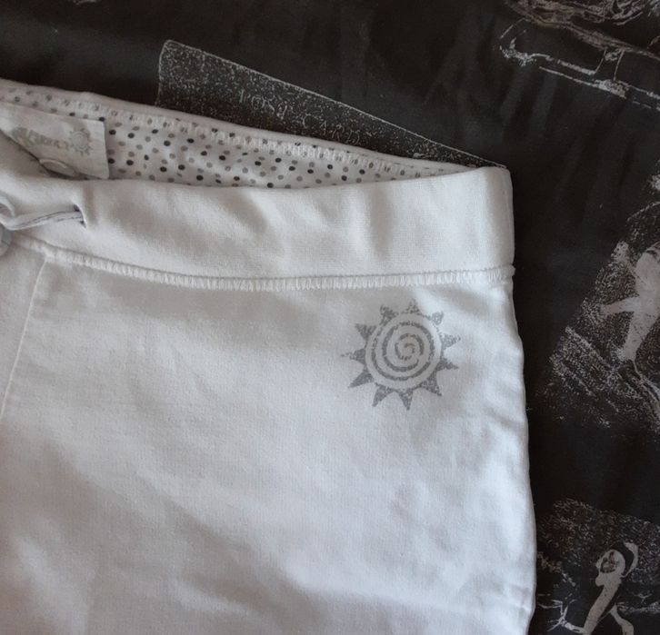 Super Spodnie rybaczki damskie bawełniane * Kirra