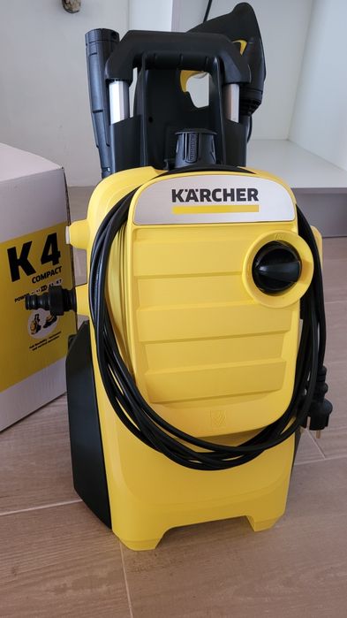 Lavadora Alta Pressão Karcher K4 Compact - Na Garantia (Usada 1x) + Ofertas