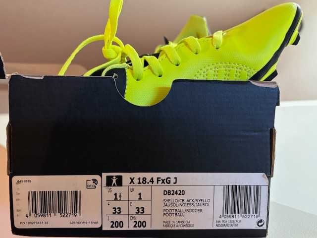 Chuteiras Adidas X novas nº 33