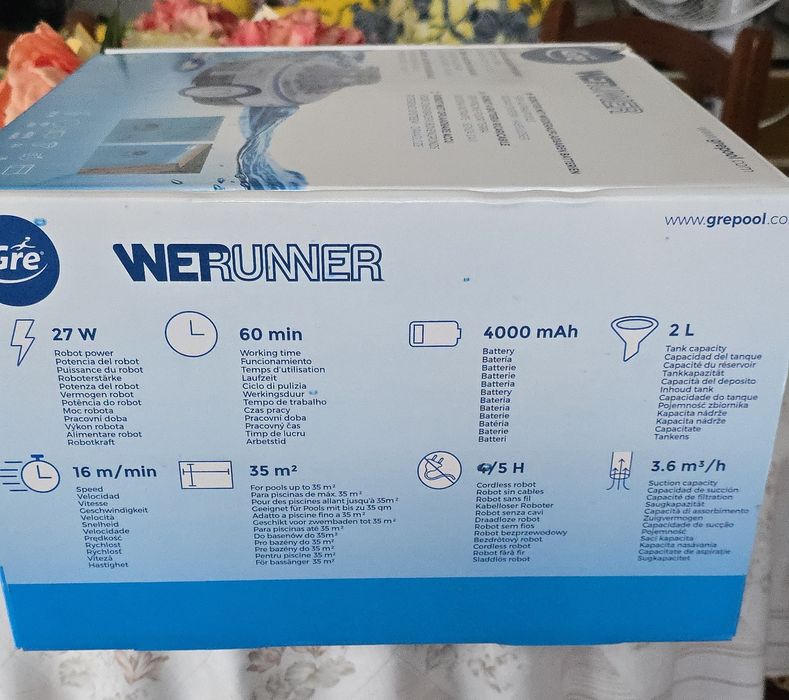 Aspirador robô para piscina